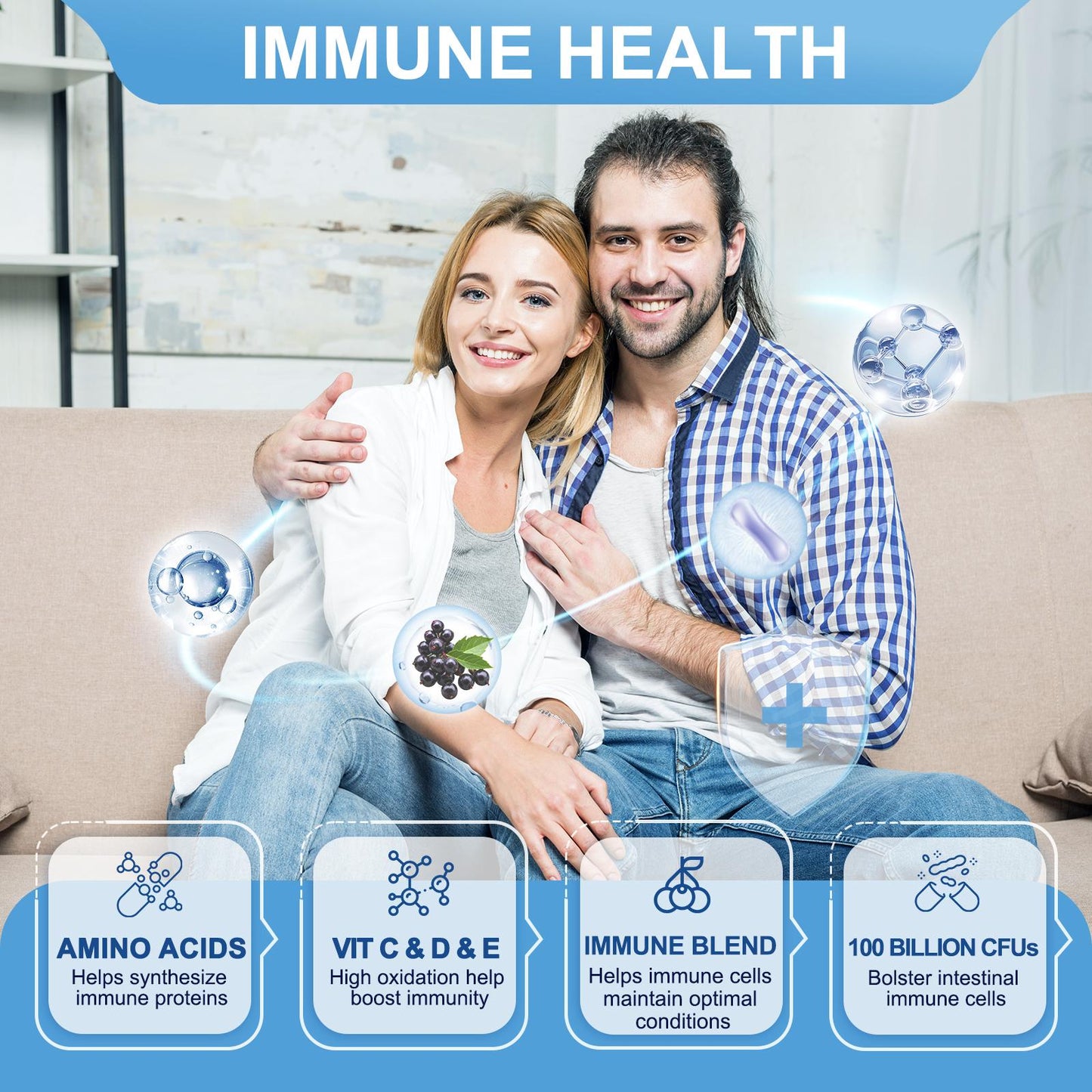Probiotics for immune health