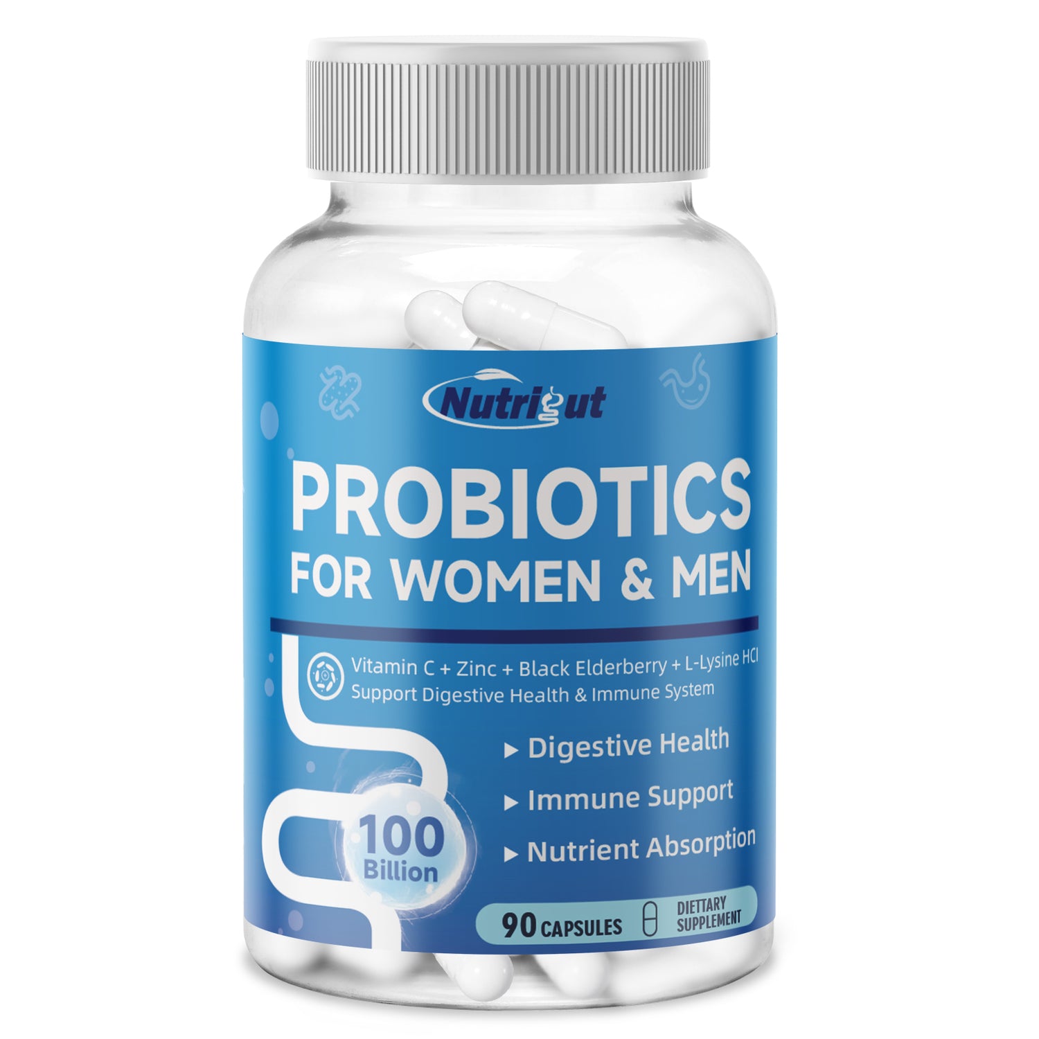 Probiotics for Women-Men Digestive Health